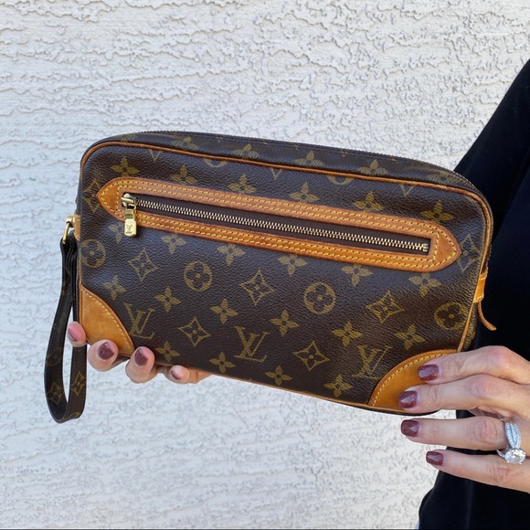 Louis Vuitton Handbags - Louis Vuitton Marly Dragonne GM Wristlet Clutch